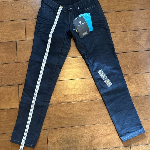 NWT Revit Ladies Madison 2 Motorcycle Jean sz w28 L32 - Picture 5 of 13